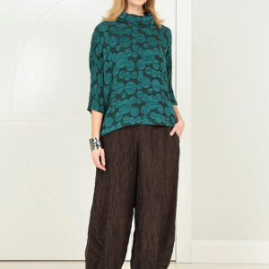 cowlneckpeacockcirclesilklinenblouse 1.jpg